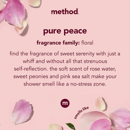 Method Body Wash, Sea + Surf, Paraben and Phthalate Free, Biodegradable Formula, 28 oz, (Pack of 1)