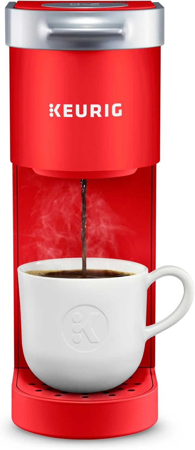 Keurig K-Mini Single Serve K-Cup Pod Coffee Maker, 6 to 12oz Brew size, with Cord Storage, Perfect for Small Spaces, Black