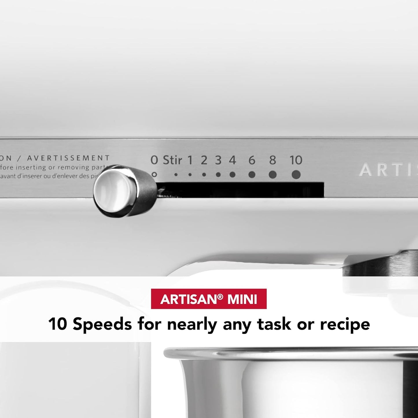 KitchenAid Artisan Mini 3.5 Quart Tilt-Head Stand Mixer - KSM3316X - Black Matte