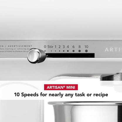 KitchenAid Artisan Mini 3.5 Quart Tilt-Head Stand Mixer - KSM3316X - Black Matte
