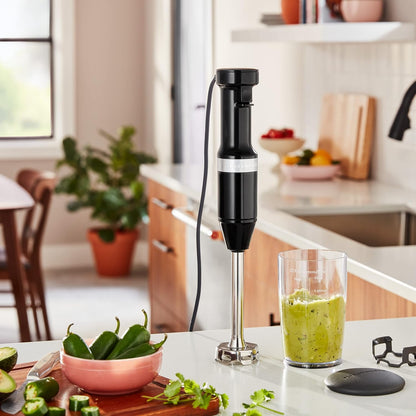 KitchenAid Variable Speed Corded Hand Blender KHBV53, Matte Black