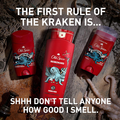 Old Spice Body Wash for Men, 24/7 Shower Fresh with Lasting Scent, Red Collection, Swagger with Cedarwood Scent, 24 fl oz (Pack of 2)