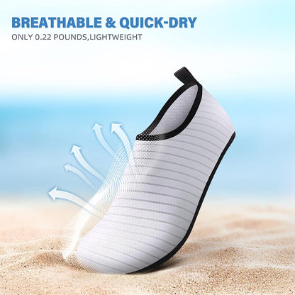 Water Shoes for Women Men Quick-Dry Aqua Socks Swim Beach Barefoot Yoga Exercise Wear Sport Accessories Pool Camping Must Haves Adult Youth Size