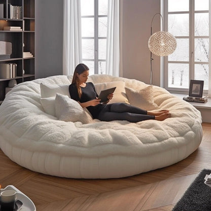 ⚡clearance sale🎁Winter Hot SaleThese Giant Circular Movie Sofas Might Be The Coziest Spot To Watch a Flick