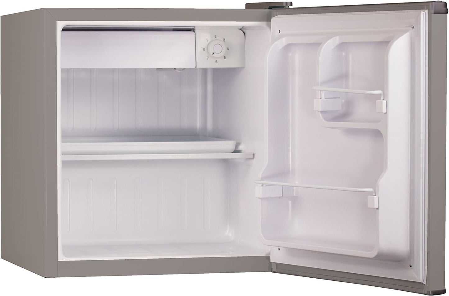 BLACK+DECKER BCRK17B Compact Refrigerator Energy Star Single Door Mini Fridge with Freezer, 1.7 Cubic Feet, Black