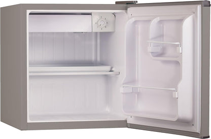 BLACK+DECKER BCRK17B Compact Refrigerator Energy Star Single Door Mini Fridge with Freezer, 1.7 Cubic Feet, Black
