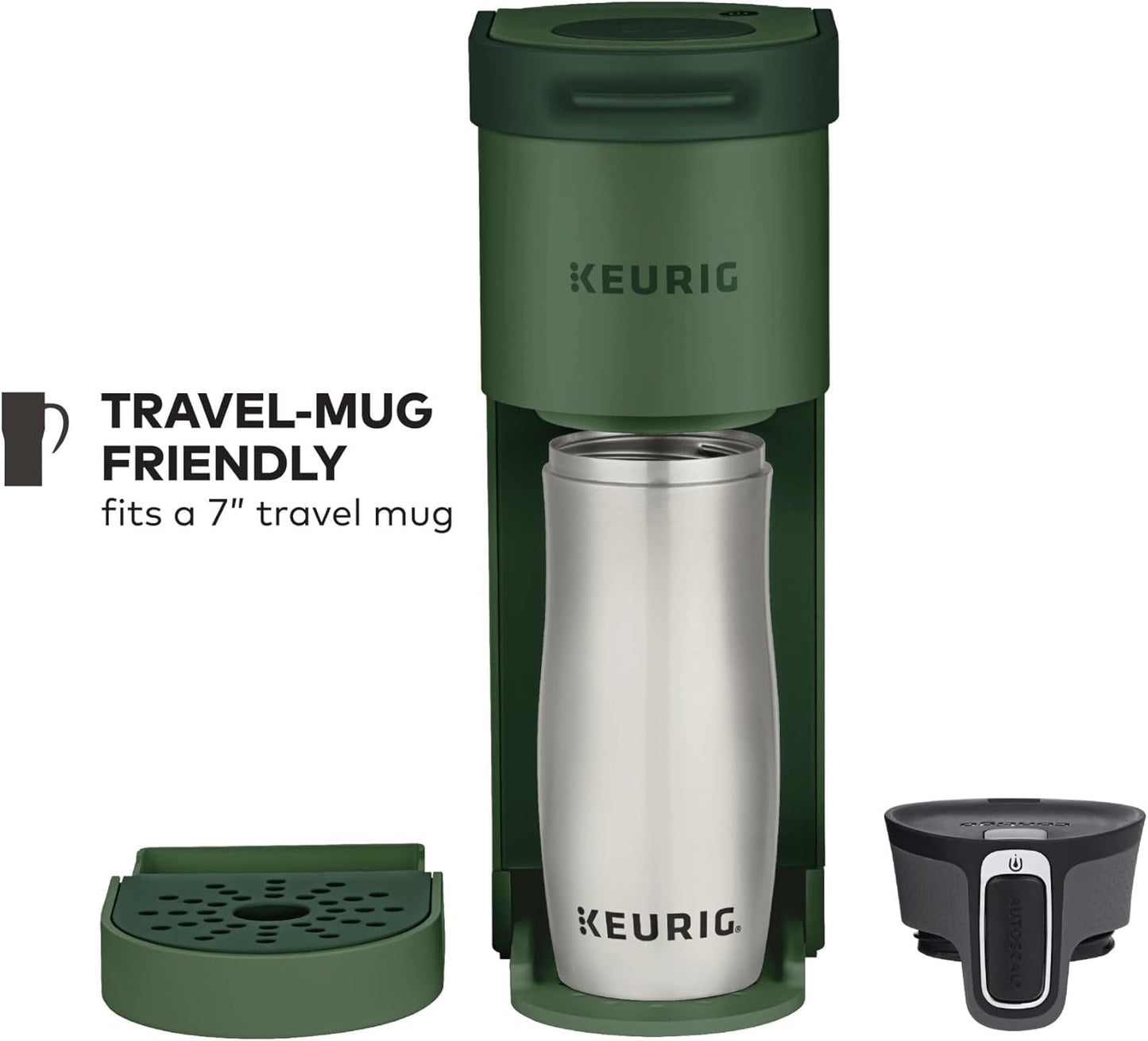 Keurig K-Mini Single Serve K-Cup Pod Coffee Maker, 6 to 12oz Brew size, with Cord Storage, Perfect for Small Spaces, Black