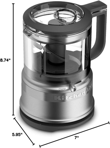 KitchenAid KFC3516ER 3.5 Cup Food Chopper, Empire Red