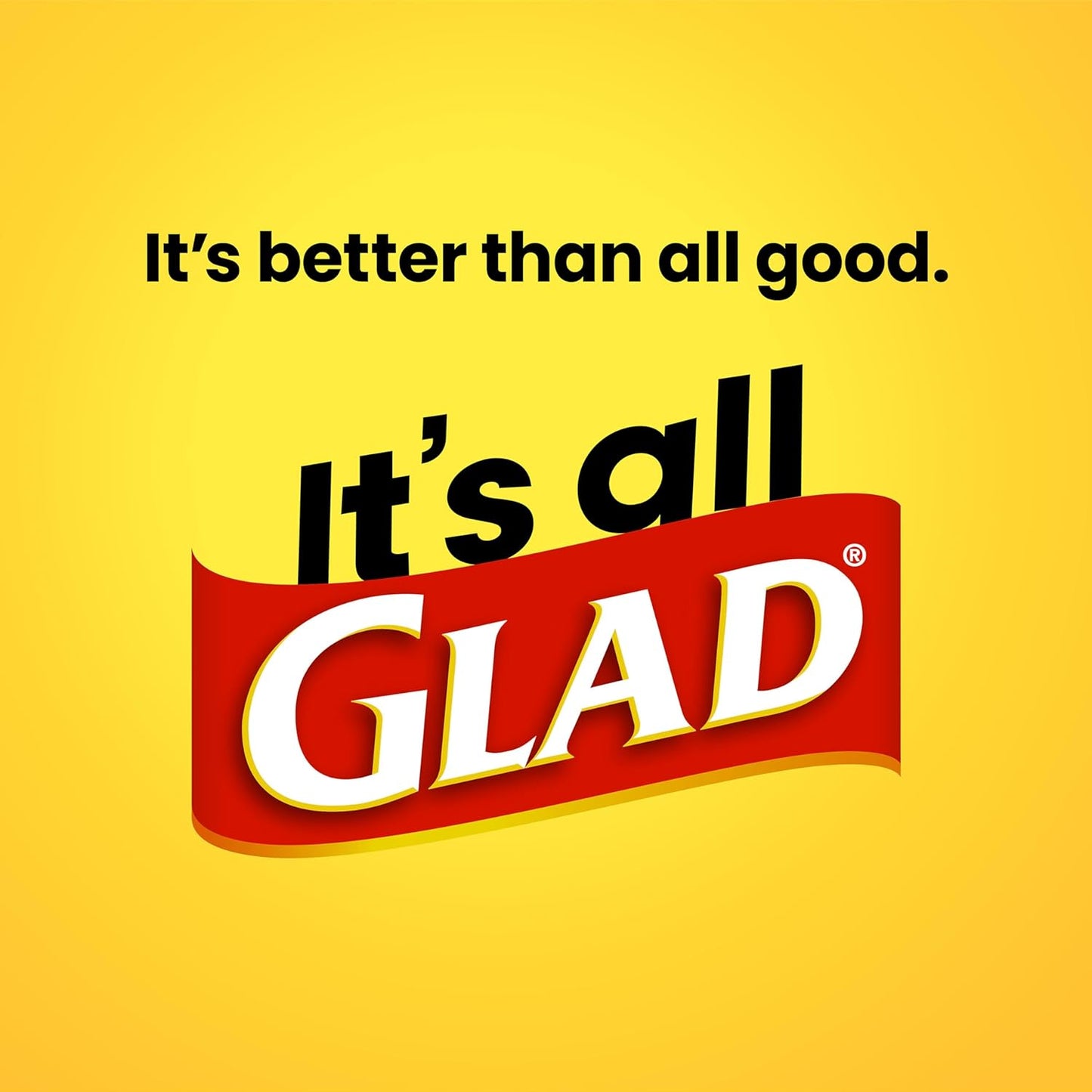 Glad Tall Kitchen Drawstring Trash Bags - Odorshield 13 Gallon White Trash Bag, Febreze Fresh Clean, 110 Count