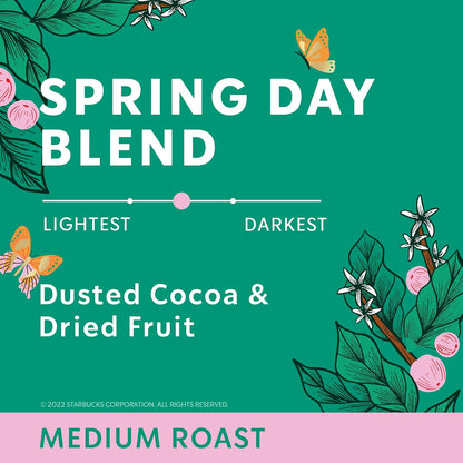 Starbucks Ground Coffee, Medium Roast Coffee, Pike Place Roast, 100% Arabica, 1 Bag (28 Oz)