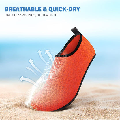 Water Shoes for Women Men Quick-Dry Aqua Socks Swim Beach Barefoot Yoga Exercise Wear Sport Accessories Pool Camping Must Haves Adult Youth Size