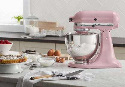 KitchenAid Artisan Series 5 Quart Tilt Head Stand Mixer with Pouring Shield KSM150PS, Removable bowl, Aqua Sky