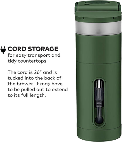 Keurig K-Mini Single Serve K-Cup Pod Coffee Maker, 6 to 12oz Brew size, with Cord Storage, Perfect for Small Spaces, Black