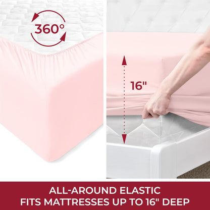 Queen Sheet Sett- 4 Piece