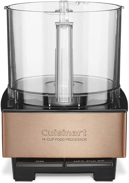 Cuisinart Food Processor 14-Cup Vegetable Chopper for Mincing, Dicing, Shredding, Puree & Kneading Dough, Stainless Steel, DFP-14BCNY