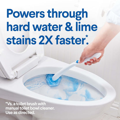 Clorox ToiletWand Disposable Toilet Cleaning System - ToiletWand, Storage Caddy and 16 Disinfecting ToiletWand Refill Heads (Package May Vary)