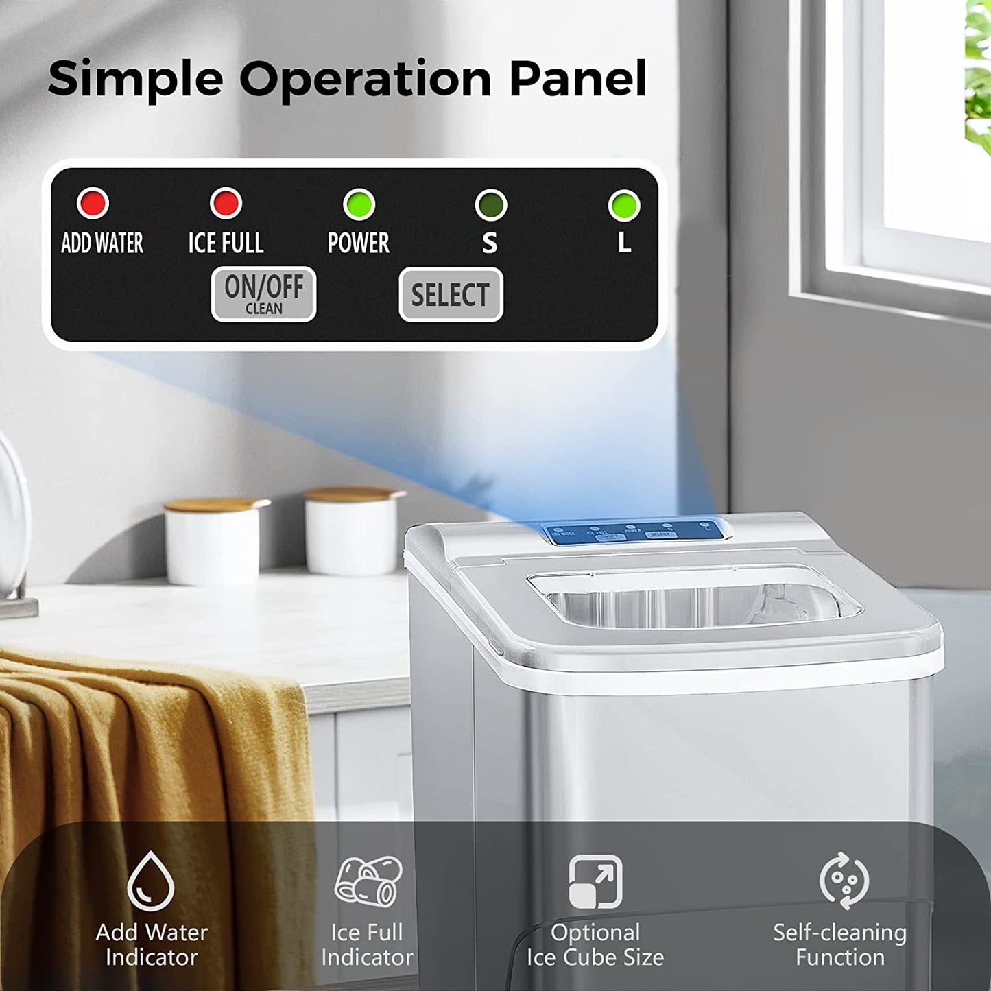 Portable Ice Makers Countertop