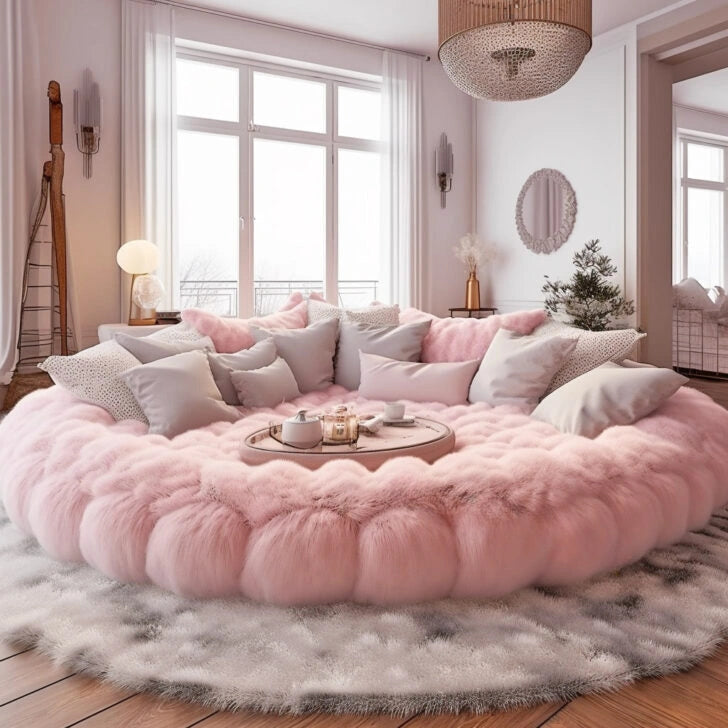 ⚡clearance sale🎁Winter Hot SaleThese Giant Circular Movie Sofas Might Be The Coziest Spot To Watch a Flick