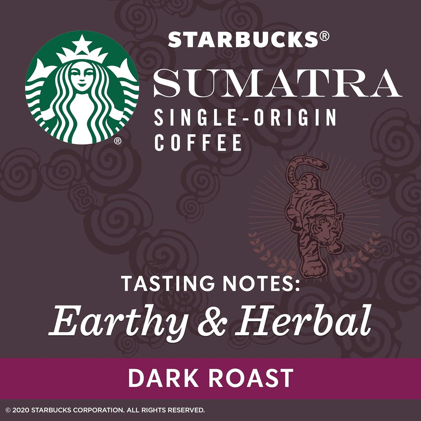 Starbucks Ground Coffee, Dark Roast Coffee, Caffè Verona, 100% Arabica, 1 bag (28 oz)