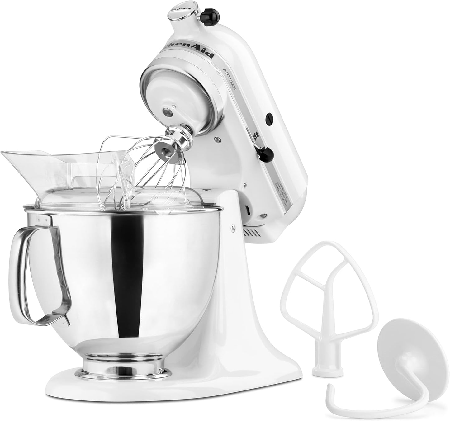 KitchenAid Artisan Series 5 Quart Tilt Head Stand Mixer with Pouring Shield KSM150PS, Removable bowl, Aqua Sky