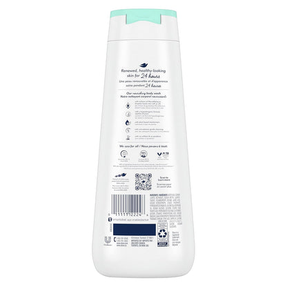Dove Body Wash 3 Count with Pump Sensitive Skin Hypoallergenic, Paraben-Free, Sulfate-Free, Cruelty-Free, Moisturizing Skin Cleanser Effectively Washes Away Bacteria While Nourishing Skin 30.6 oz