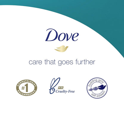 Dove Beauty Bar More Moisturizing Than Bar Soap for Softer Skin, Fragrance-Free, Hypoallergenic Beauty Bar Sensitive Skin With Gentle Cleanser 3.75 oz 14 Bars