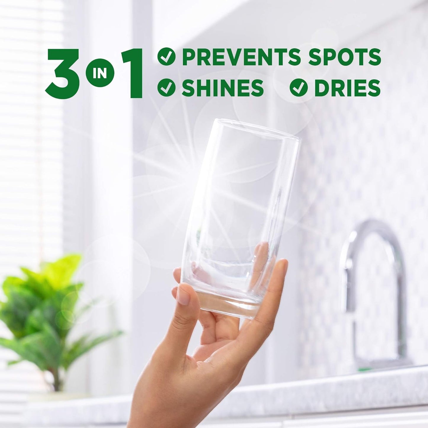 Cascade Power Dry Dishwasher Rinse Aid, 16 fl oz