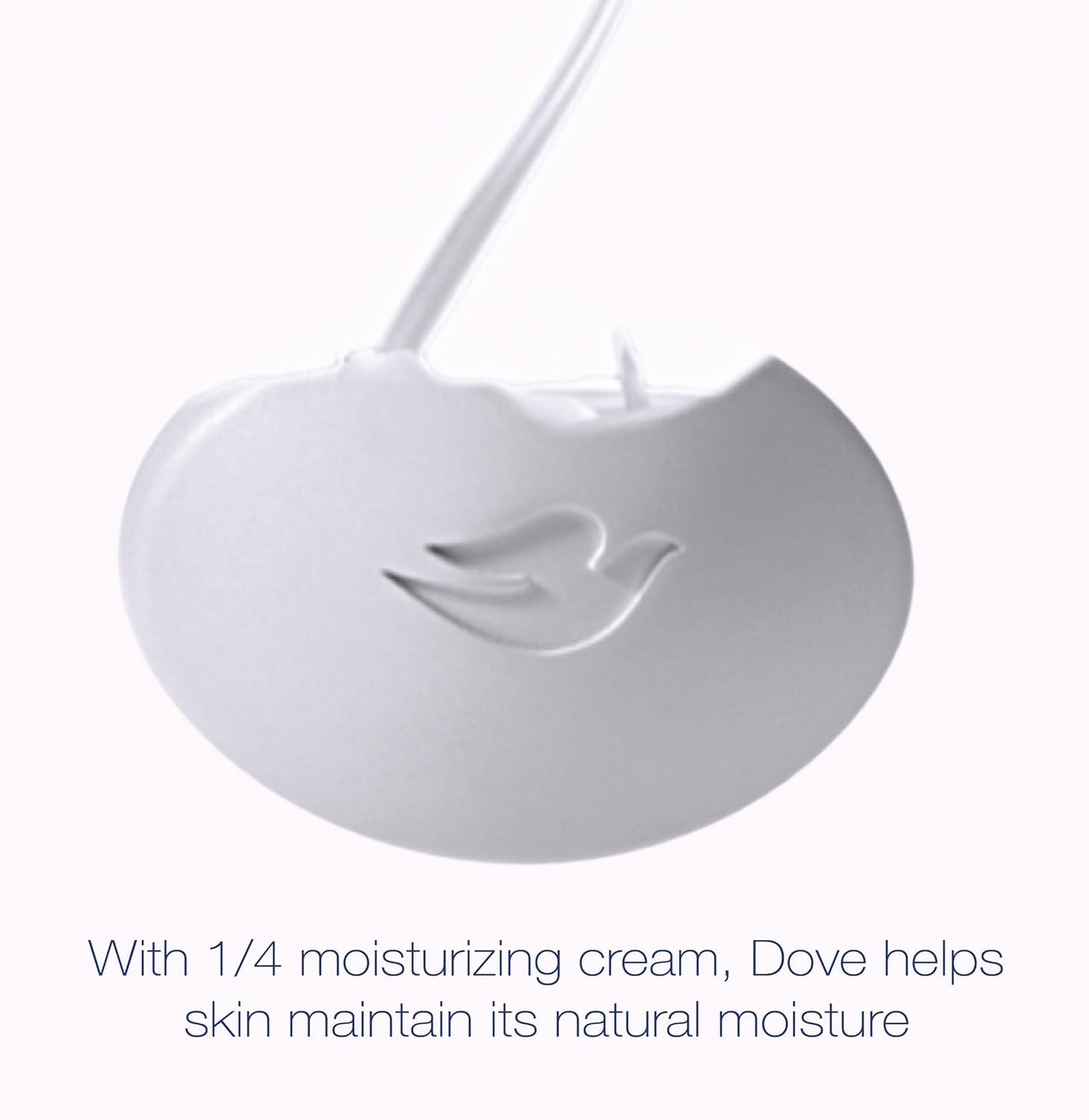 Dove Beauty Bar More Moisturizing Than Bar Soap for Softer Skin, Fragrance-Free, Hypoallergenic Beauty Bar Sensitive Skin With Gentle Cleanser 3.75 oz 14 Bars
