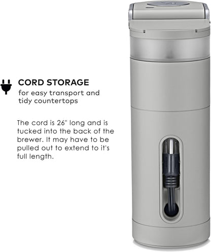 Keurig K-Mini Single Serve K-Cup Pod Coffee Maker, 6 to 12oz Brew size, with Cord Storage, Perfect for Small Spaces, Black
