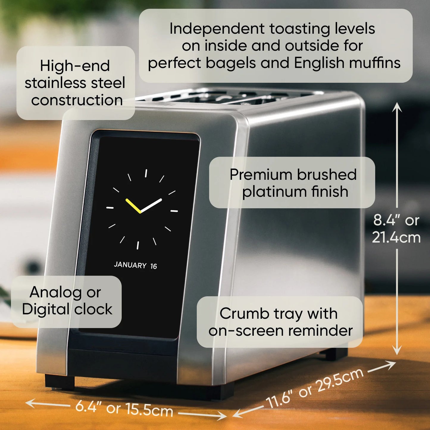 💝HSN-Last Day For Clearance -BUY 2 SAVE 35% -Revolution Toaster