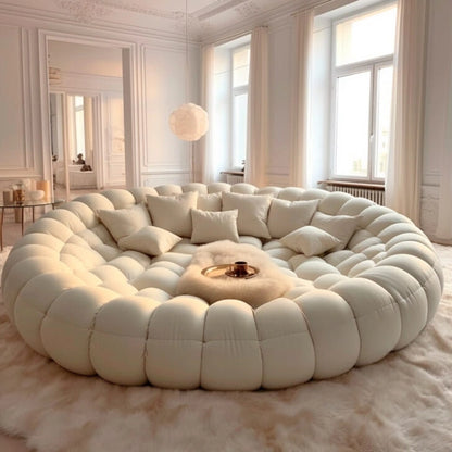 ⚡clearance sale🎁Winter Hot SaleThese Giant Circular Movie Sofas Might Be The Coziest Spot To Watch a Flick