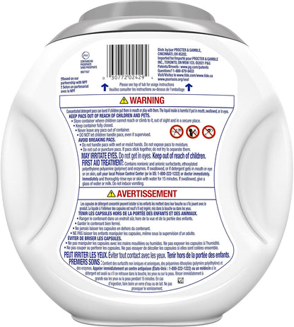 Tide Hygienic Clean Heavy 10x Duty Power PODS Laundry Detergent Pacs For Visible and Invisible Dirt, Spring Meadow Scent, 45 Count