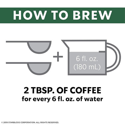 Starbucks Ground Coffee, Dark Roast Coffee, Caffè Verona, 100% Arabica, 1 bag (28 oz)