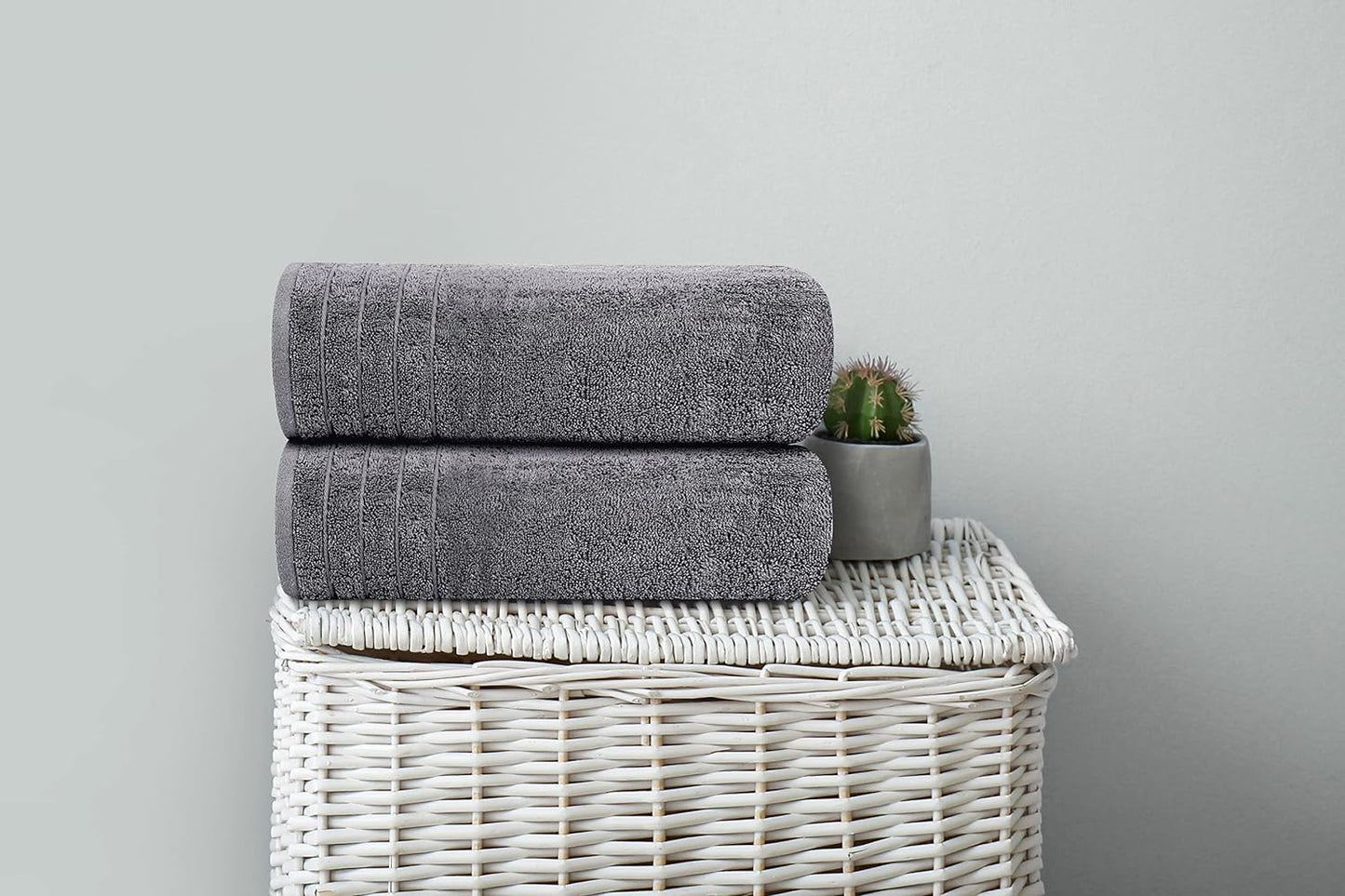 Tens Towels Extra Large Bath Towels 30 x 60 Inches, 100% Cotton, Larger & Lighter, Quicker to Dry, Lighter Weight, Super Soft and Absorbent, Perfect Bathroom Towels