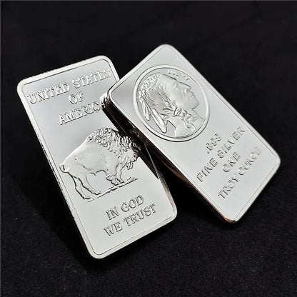🔥Buffalo Silver Bar | Silvertowne Mint 999 Silver Bar