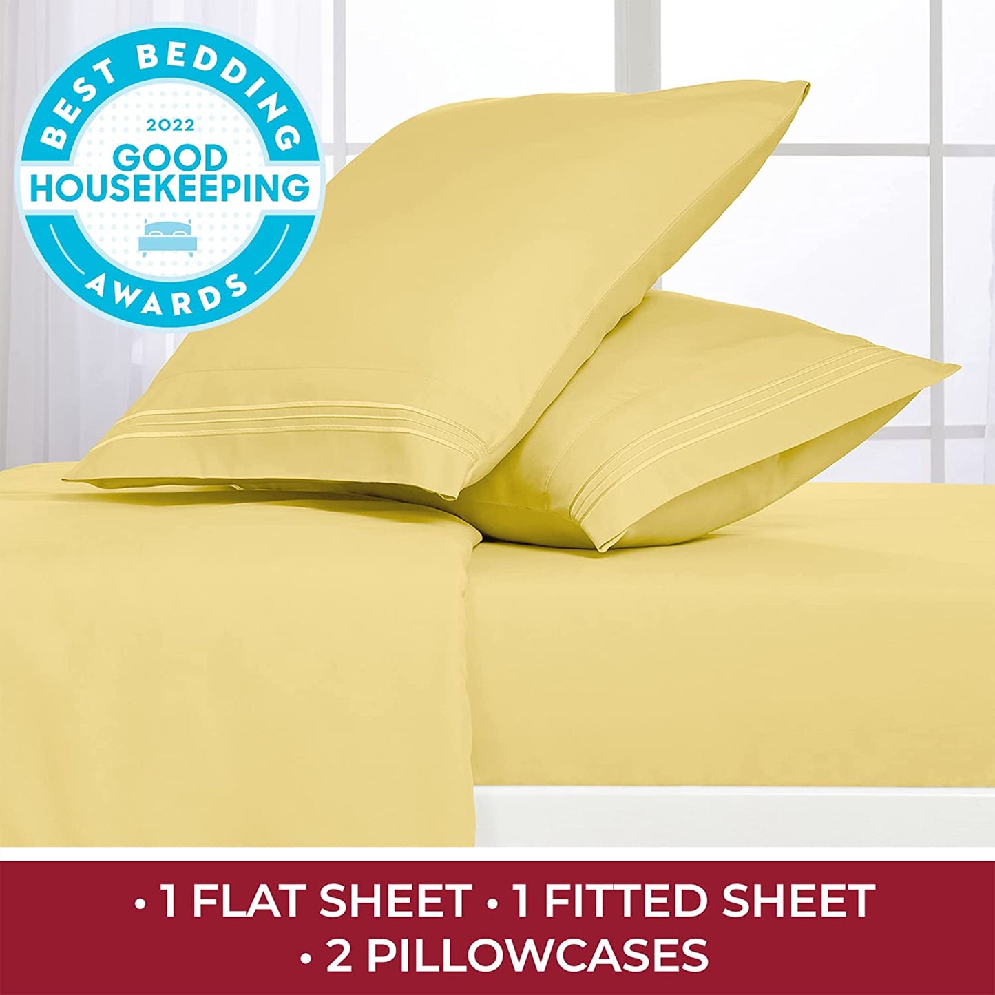 Queen Sheet Sett- 4 Piece