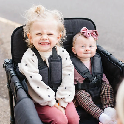 [🔥LIMITED TIME OFFER ONLY TODAY! ONLY ＄35.98!! ]W4 Elite Quad Stroller Wagon (4 Seater)