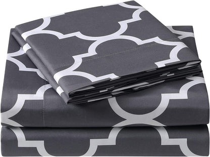 Queen Sheet Sett- 4 Piece