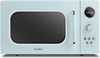 Comfee EM720CPL-PMB Countertop Microwave Oven with Sound On/Off, ECO Mode and Easy One-Touch Buttons, 0.7 Cu Ft, Black