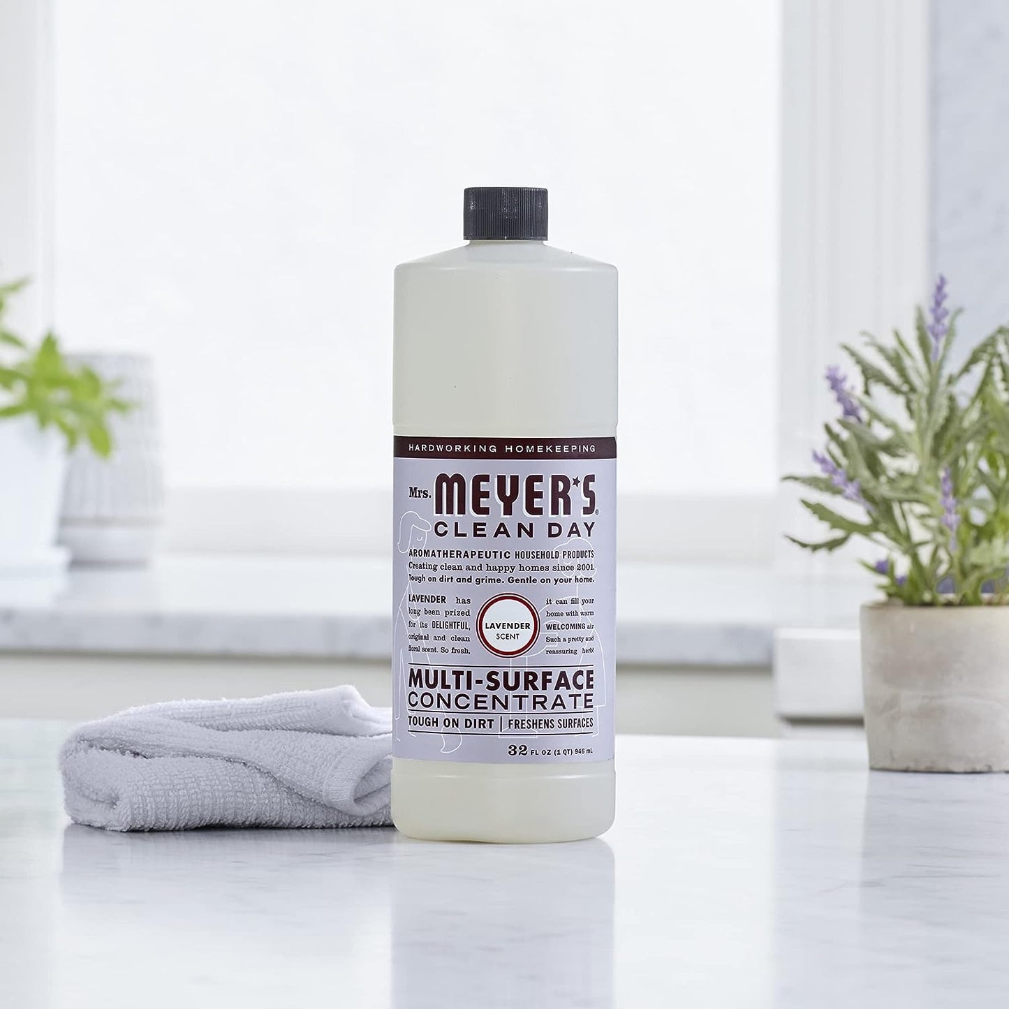 Mrs. Meyer's All-Purpose Cleaner Spray, Lemon Verbena, 16 fl. oz - Pack of 3