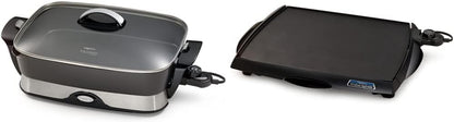 Presto 06857 16-inch Electric Foldaway Skillet, Black