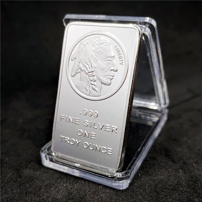 🔥Buffalo Silver Bar | Silvertowne Mint 999 Silver Bar