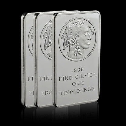 🔥Buffalo Silver Bar | Silvertowne Mint 999 Silver Bar