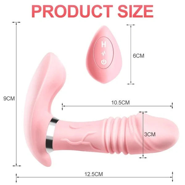 REMOTE CONTROL HEATING G-SPOT VIBRATOR