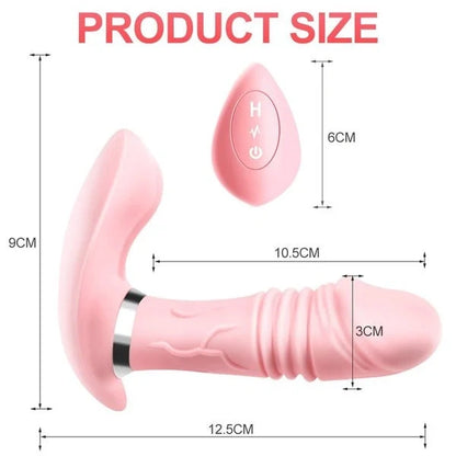 REMOTE CONTROL HEATING G-SPOT VIBRATOR