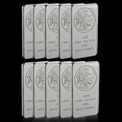 🔥Buffalo Silver Bar | Silvertowne Mint 999 Silver Bar