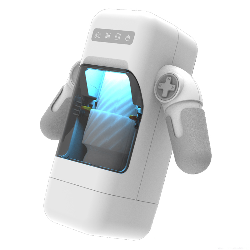 Game Cup -thrusting Vibrating Masturbator With Heating Function