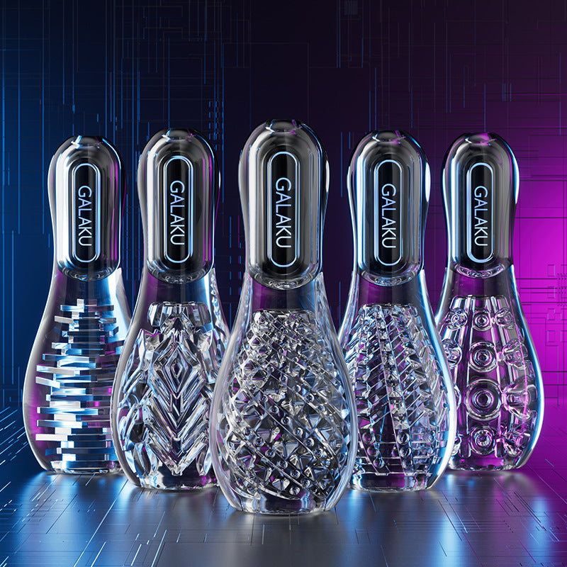 Bowling Ball 5 Stages Electric Vibrating Penis Trainer Masturbation Cup