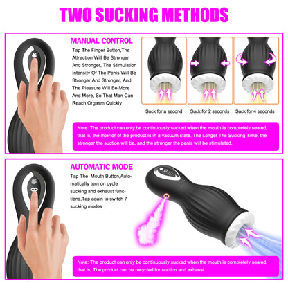 Viper - Vaccum Sucking Tongue Licking Male Penis Trainer