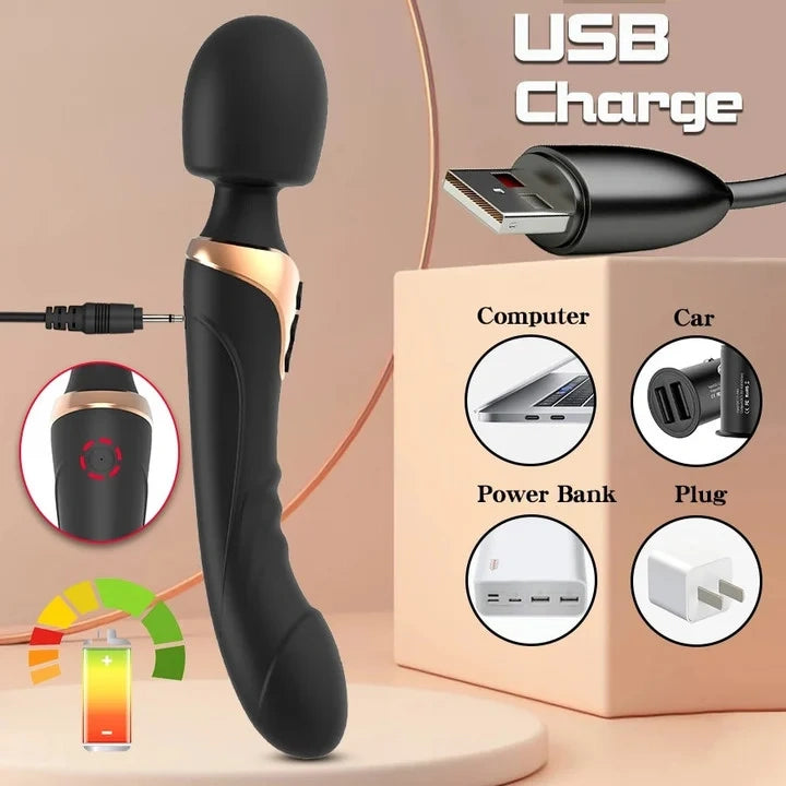 HOT SALE - VIBRATOR DILDOS MAGIC WAND FOR WOMEN